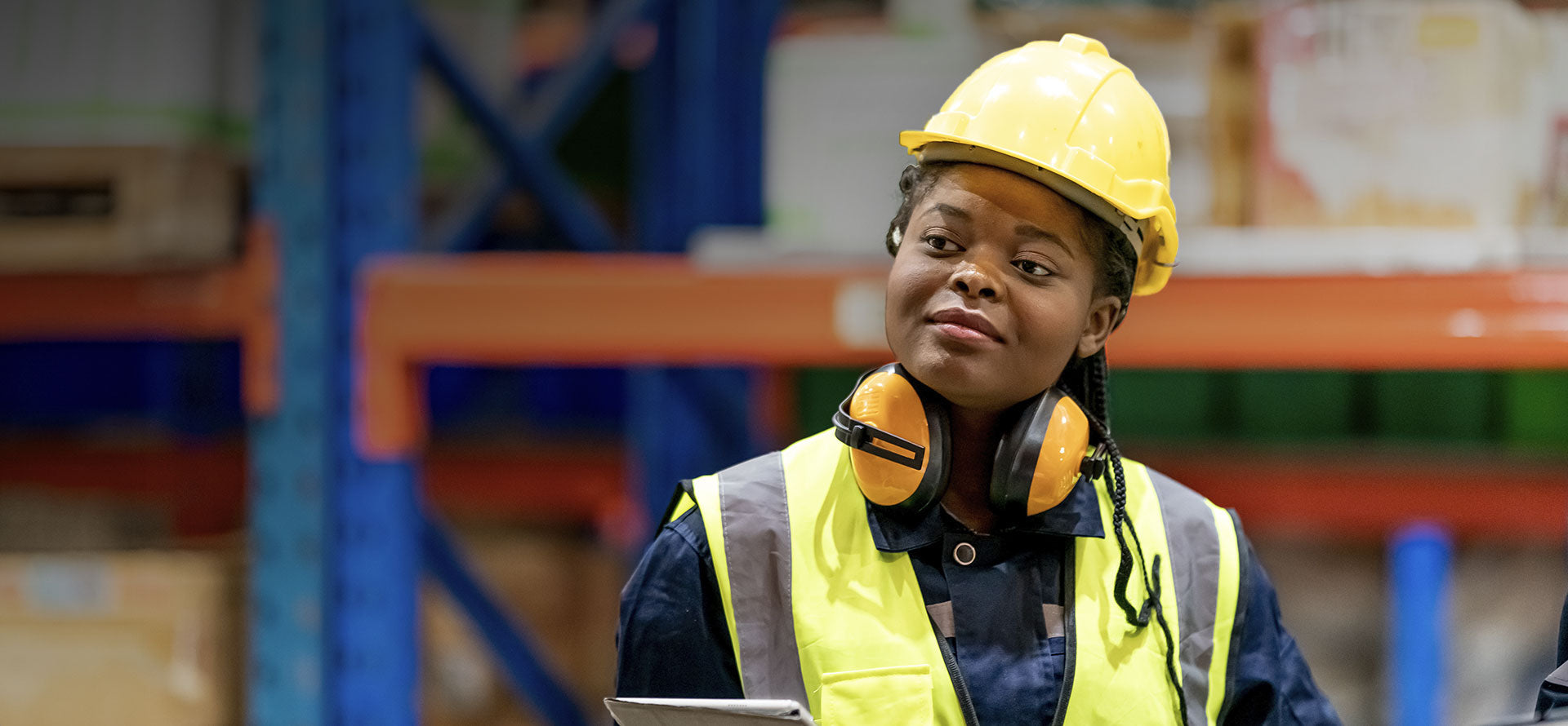 Pre-loss planning consultant walking a commercial facility